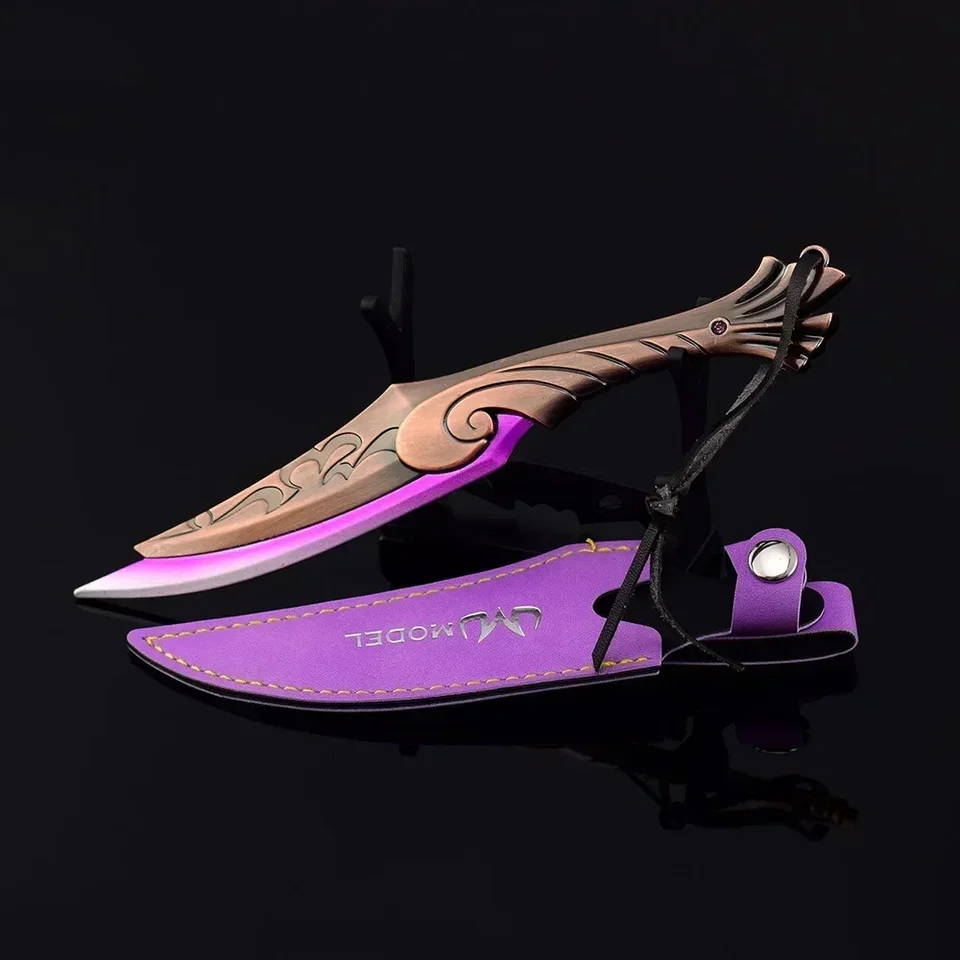 Valorant Melee Weapon Ignite Fan 18cm Metal Katana Model Safety