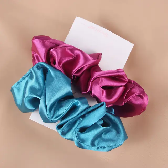 Silk Scrunchies Fashion Hair Accessories 2