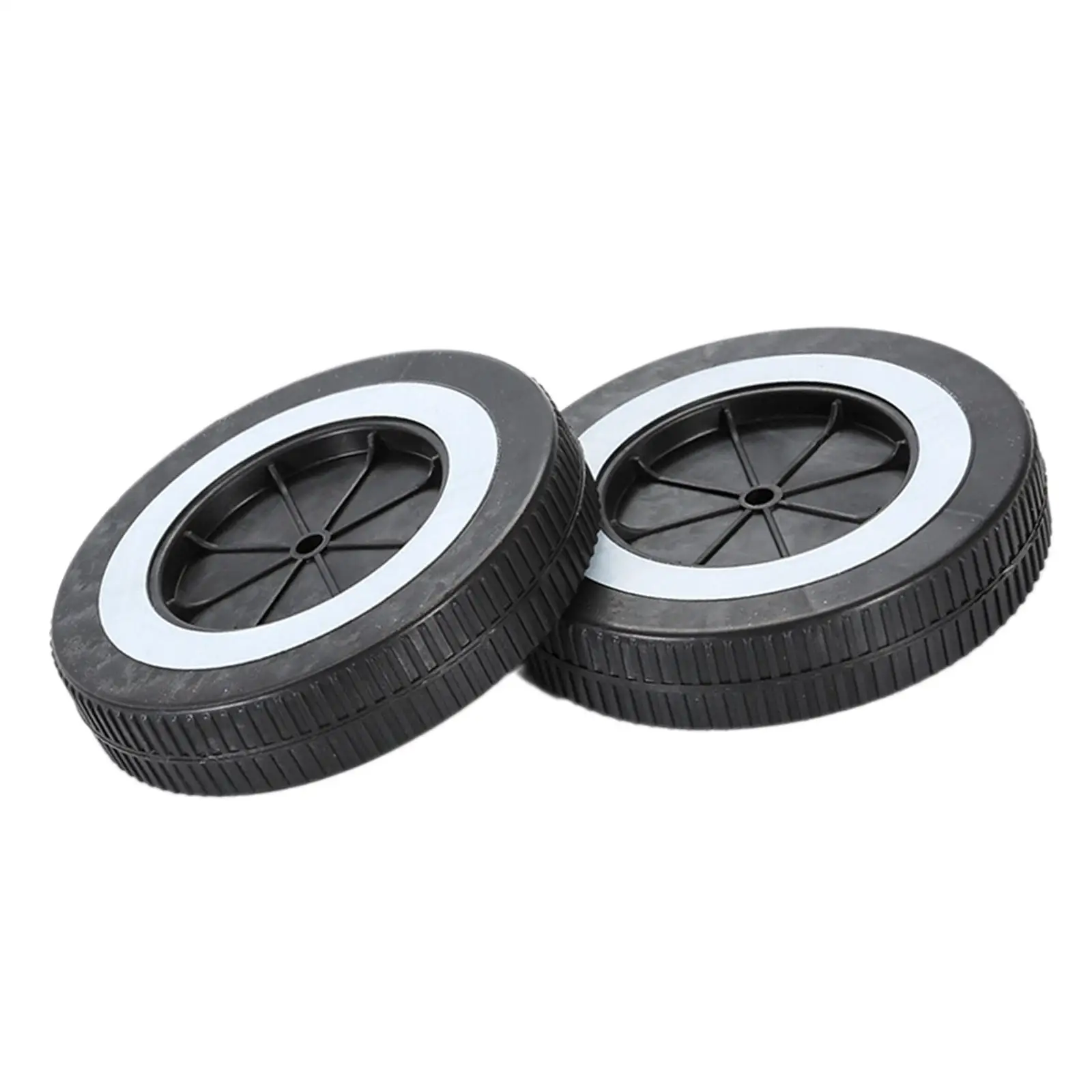 BBQ Wheels Easy to Install Gas Grills Wheels for Barbecue Patio Garden 2x