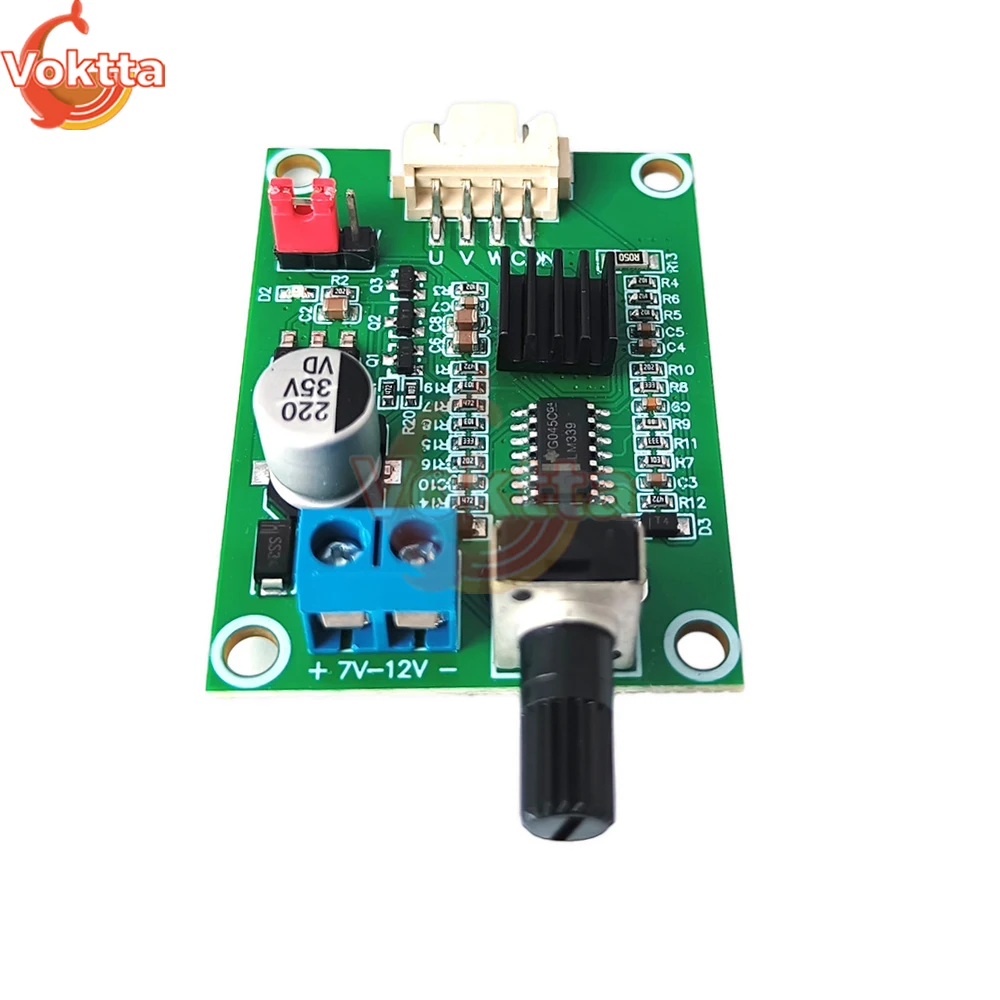 PWM DC Motor Speed Controller DC 7V-12V Brushless Motor Drive Board Module Speed Regulator Optical Drive Hard Disk Control dc motor speed controller