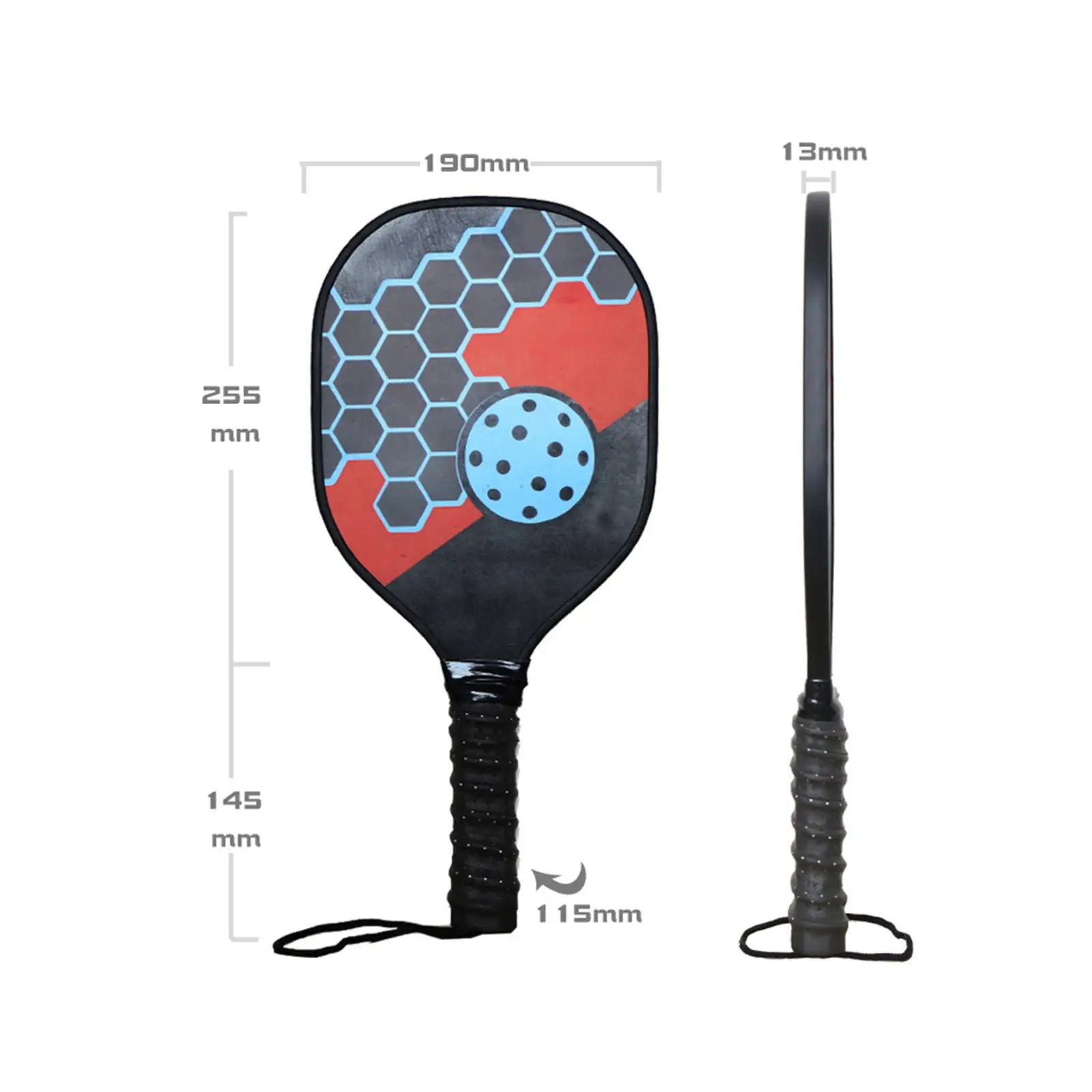 Wood Kit Two Paddles Two s Beginner Racket Anti Wear and Protection for Men Women Kids with Bag