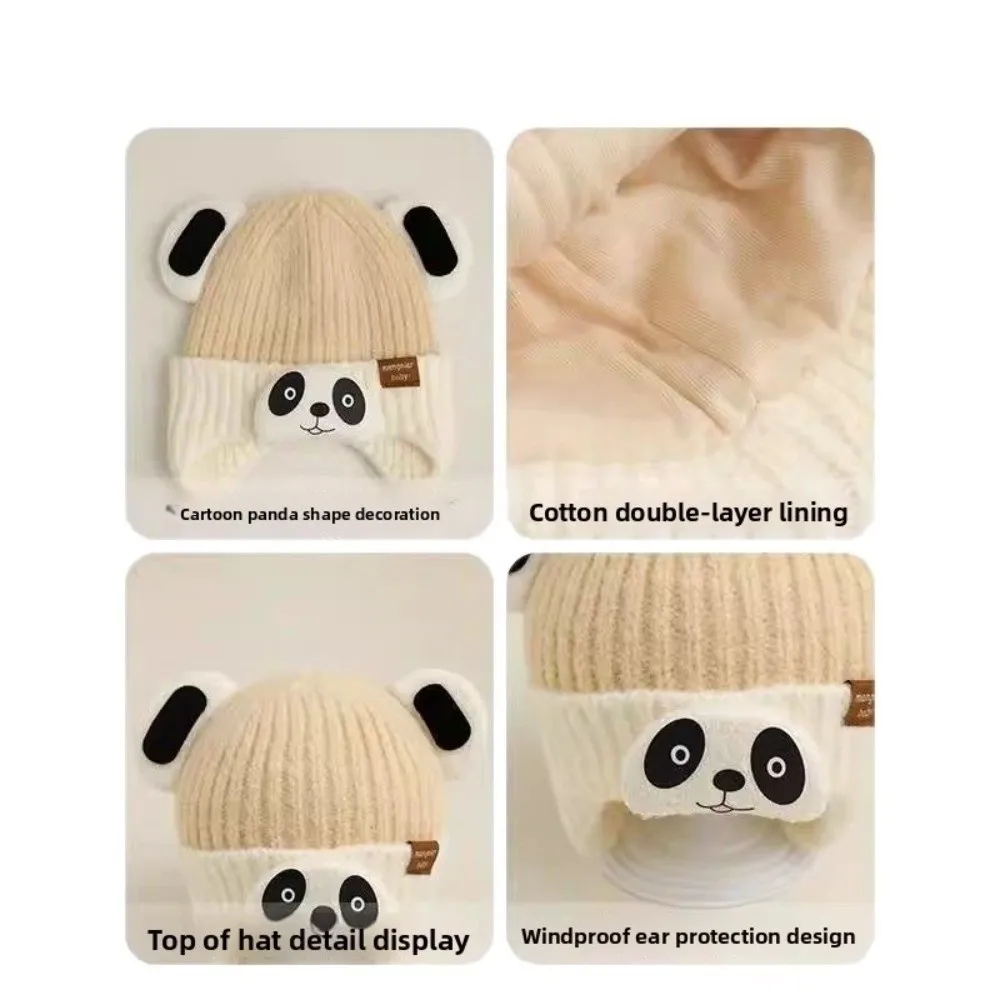 Polyester Fiber Kids Ear Protection Hat