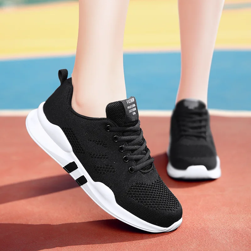

Women's Sports Shoes 2022 Korean Version of All-match Flat Casual Shoes Lightweight Mesh Comfortable Soft-soled Shoes