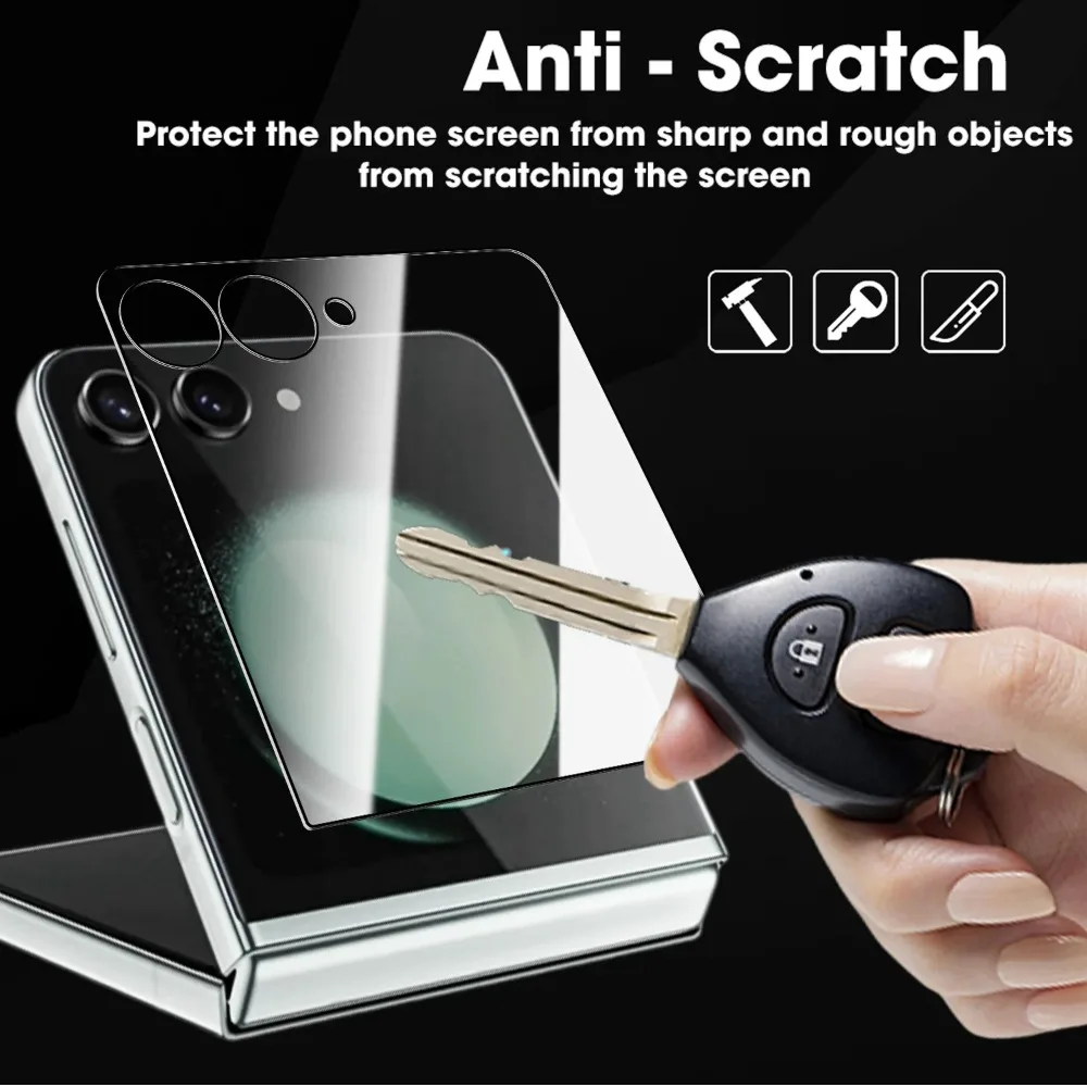 3-Pack Easy Install Outer Screen Protector - Premium HD Clear Tempered Glass
