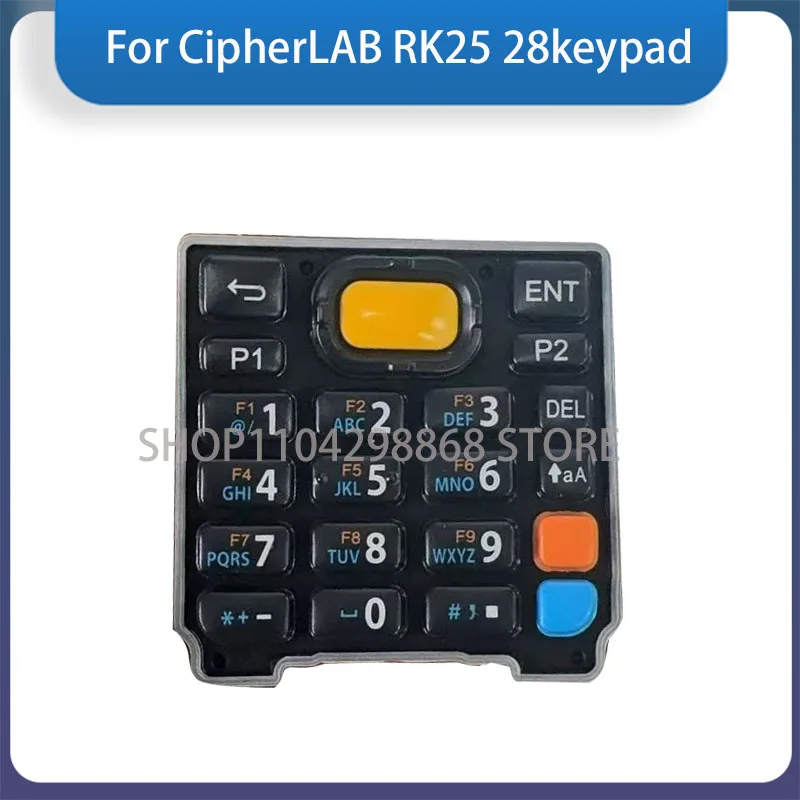 CipherLAB RK25 28 키패드 28 키 교체용 새 원본 키 버튼
