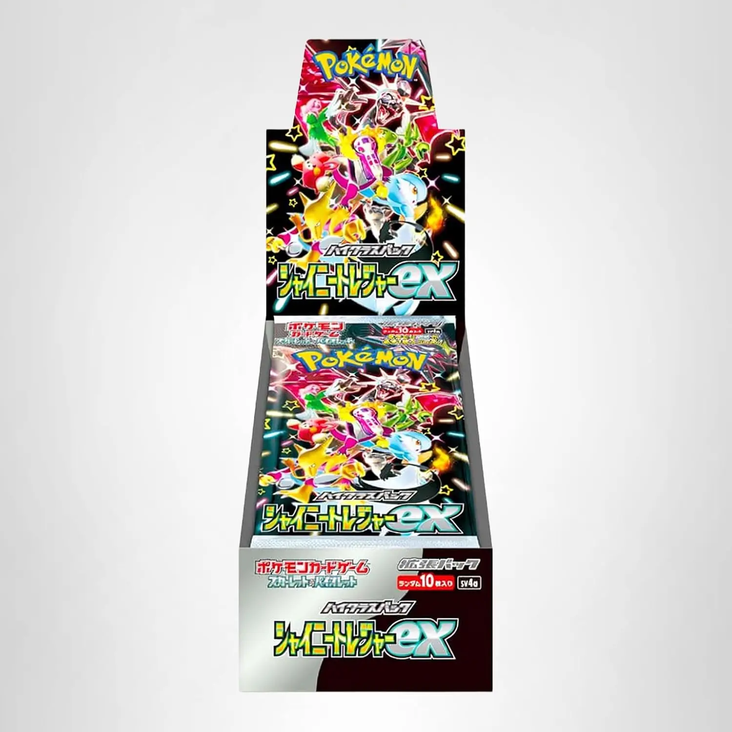 【¥18,938】ポケモンカードゲーム スカーレット&バイオレット ハイクラスパック シャイニートレジャーex BOX-アリエク特価アラート