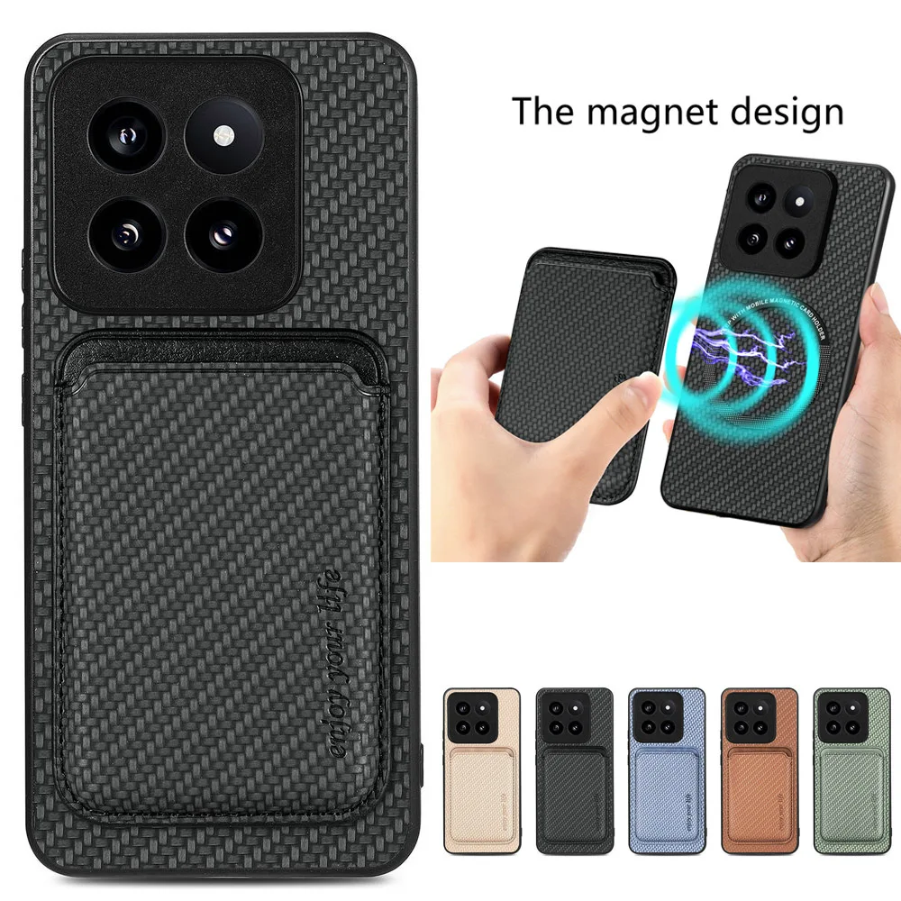 Luxury Detachable 2-IN-1 Leather Magnetic Card Case & Back Cover