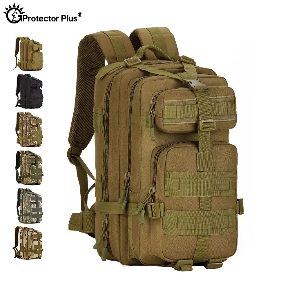 

PROTECTOR PLUS 40L Military MOLLE Backpack Shoulder Charge Bag Waterproof Travel Rucksack Adjustment High Quality Camo Bag
