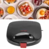 110V Panini Press Grill Nonstick Panini Sandwich Maker Double Sided Indoor Grill Sandwich Toaster for Cooking Baking 750W 2