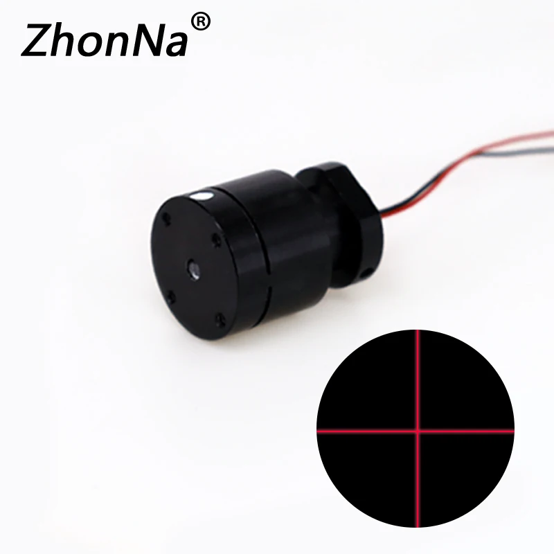 

Red Light Laser Module 650nm 100mW Starlight Cross Horizontal Line Metal Laser Head DC2.3-5V Stage Lawn Lights Accessories