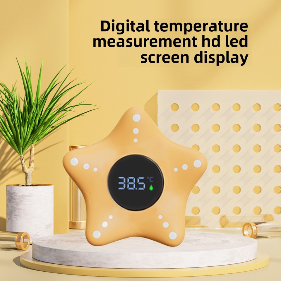Little Starfish Thermometer Baby Bathtub Shower Water Thermometer Baby Safe Temperature Sensor Floating Waterproof Baby