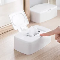 Wet Tissue Box Wipes Dispenser Portable Wipes Napkin Storage Box Holder Container 1