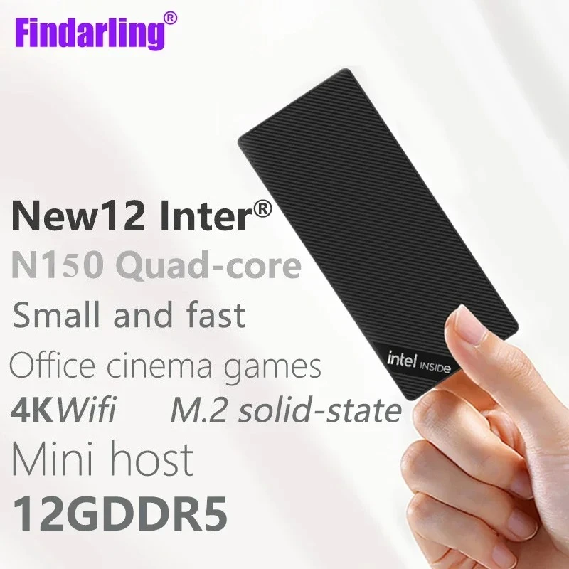Quard Core ZX05 CPU 12th Intel N150 3.4Ghz, Windows 11 Mini