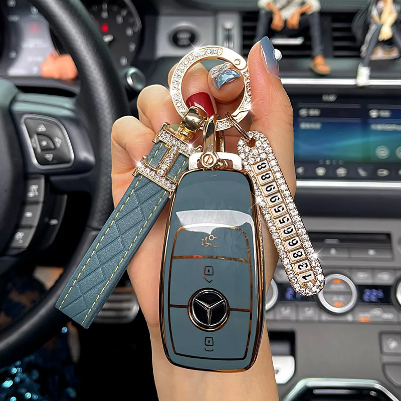 Cover Chiave/telecomando per Mercedes BenzGLC CLE CLA GLB GLS A C E S classe G W177 W205 W213 W222 X167 AMG 13 Cover Chiave/telecomando per Mercedes BenzGLC CLE CLA GLB GLS A C E S classe G W177 W205 W213 W222 X167 AMG - S3a984b435fce46d08901c46d28355932u