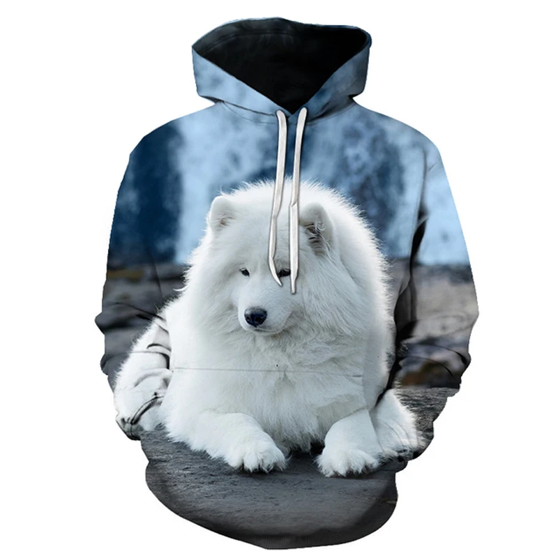 Cute Dogs Colorful Fashion Style 3D Printed Hoodies Unisex Pullovers Hoodie Casual Street Top Tracksuit