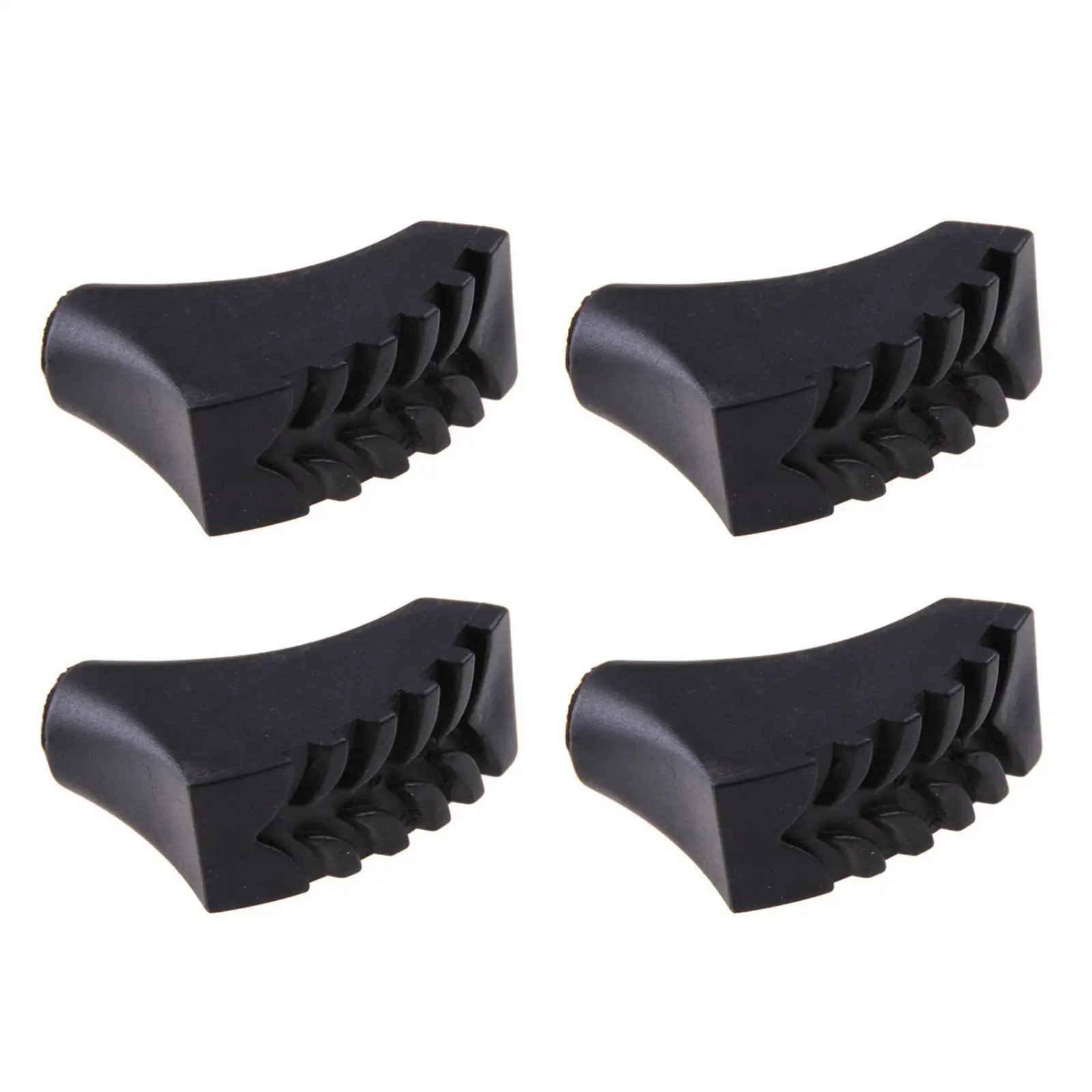 

Black Rubber Boot Tips Walking Pole Trekking Pole Tip Protectors Rubber Pads Buffer Replacement Tips End For Hiking Stick