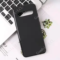 Durable Shockproof Silicone Phone Case in Soft TPU for LG V60 ThinQ 5G (Black)