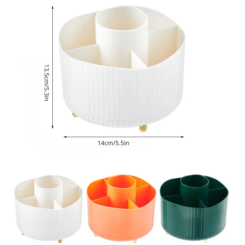 Pen Holder Office Rotating Large Capacity Desktop Stationery Storage