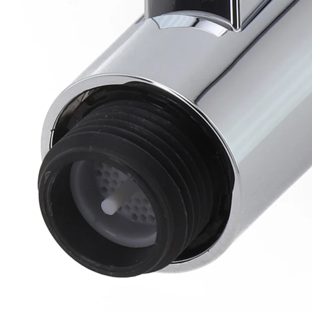 Shower Nozzle for Kitchen Tap Faucet with Easy to Use Design ABS Material G1/2 Connection Size Silver/Black/Brushed/Gray 2