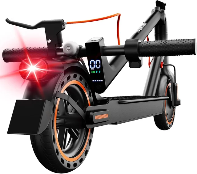 Martes T3 Smart APP Electric Scooter 350WPowerful Motor 36V 10.4AH 25-45KM Range Adults EScooter with Dual Brake 1