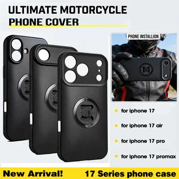 Supporto per Telefono Cellulare per iPhone 17 17Pro 17Air 17ProMax, Custodia Antiurto per Moto/Bici