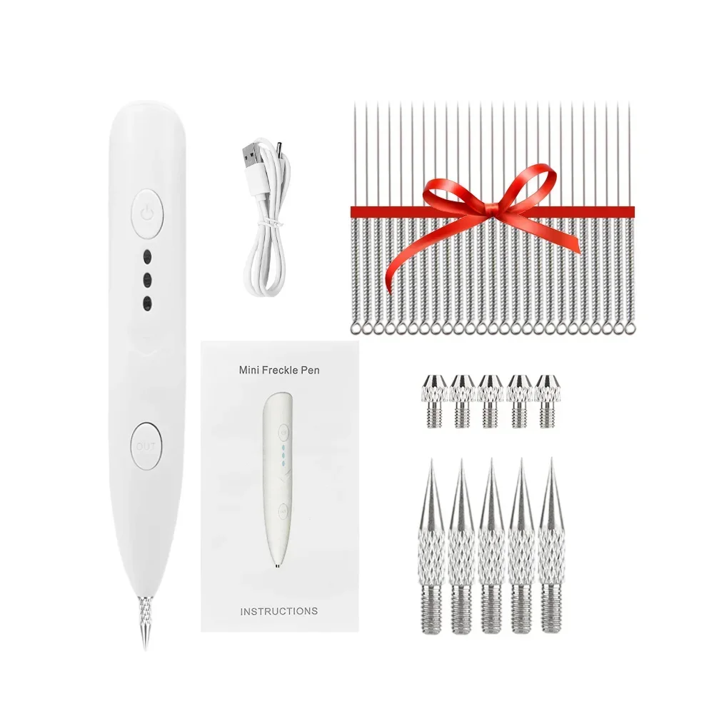 Laser Plasma Pen Profesional Skin Tag Removal Face Care Cleaning Plasma Laser Pen for Pimple Black Dots Mole Acne Wart Remover