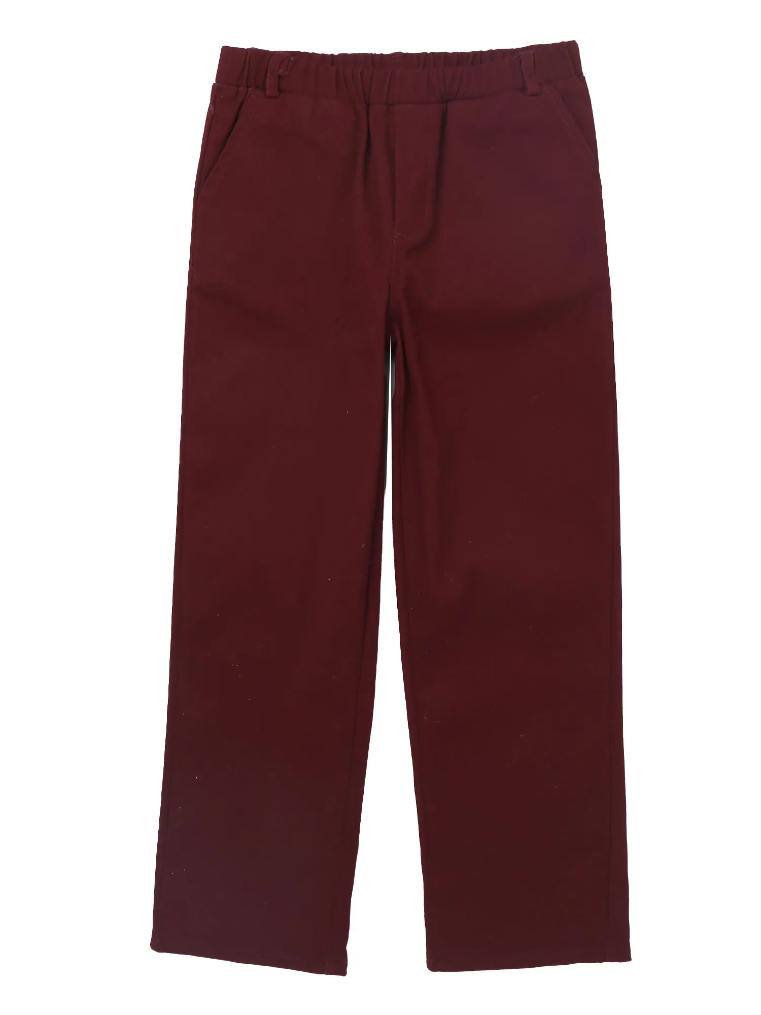 Spring Autumn Kids Boys Trousers Elastic Belt Loop Pants for School Boys Formal Wedding Birthday Party Performance Clothes New