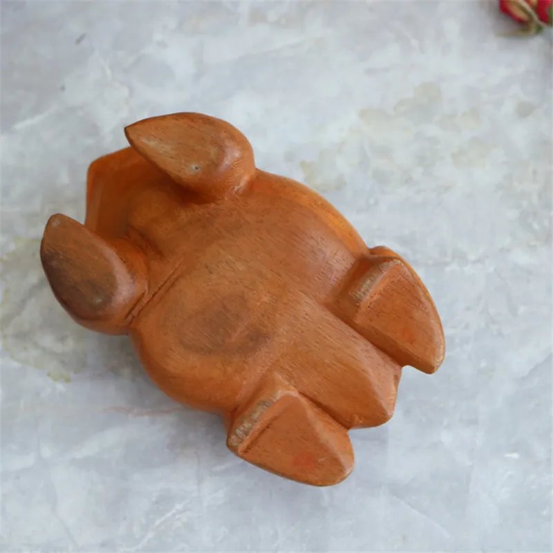 Wooden Lucky Frog Toy Money Frog Clackers Kids Musical Instrument Percussion Toy Gift Animal Home Art Decoration Feng Shui Decor
