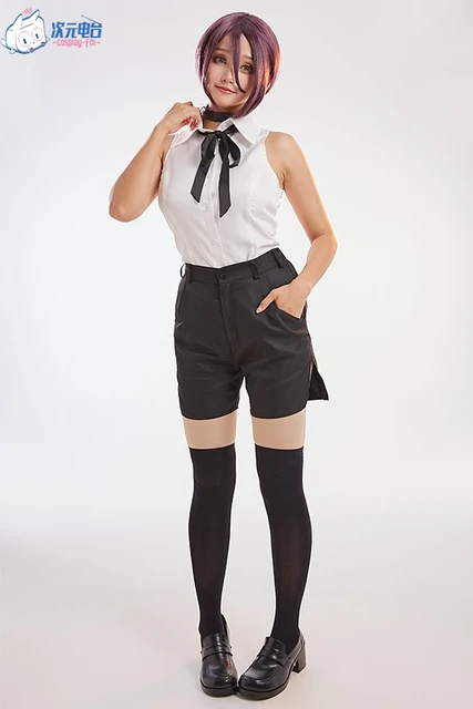 Anime homem motosserra reze cosplay roupas hallow festa sexy feminino  uniforme traje personagem roupa - AliExpress