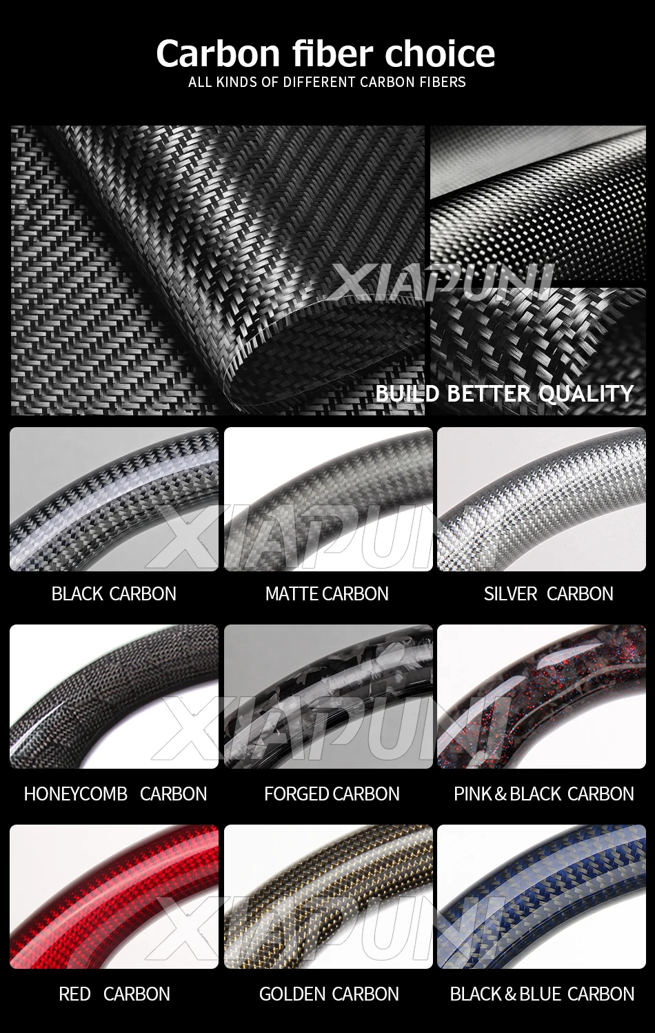 For Infiniti Q50 Q60 LED Steering Wheel 2015-2022 Carbon Fiber Perforated Leather Customized Sport Wheel - - Racext 43