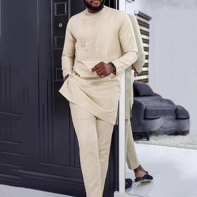 Dayo Dashiki Long Sleeve Outfit - Image 3