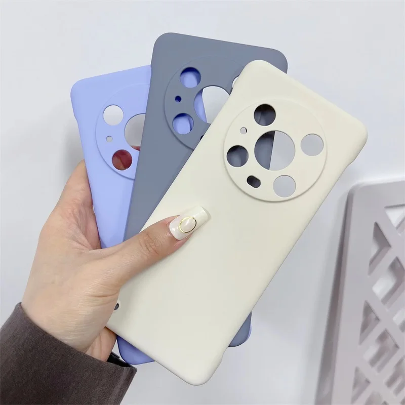 Etui Candy Color Frameless Matte do Honor Magic4 Magic3 Magic 4 3 Pro Plus Ultimate 5G Slim Hard PC Shockproof Bumper C_voghion.com