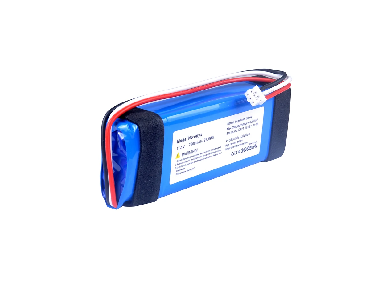 Original PR-633496 2500mAh Onyx Speaker Replacement Battery For Harman Kardon Onyx Li-polymer Batteries