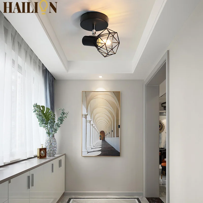 

Modern LED Ceiling Lamp E14 Adjustable Spotlights For Living Room Ding Table Bedroom Balcony Home Lighting Decor