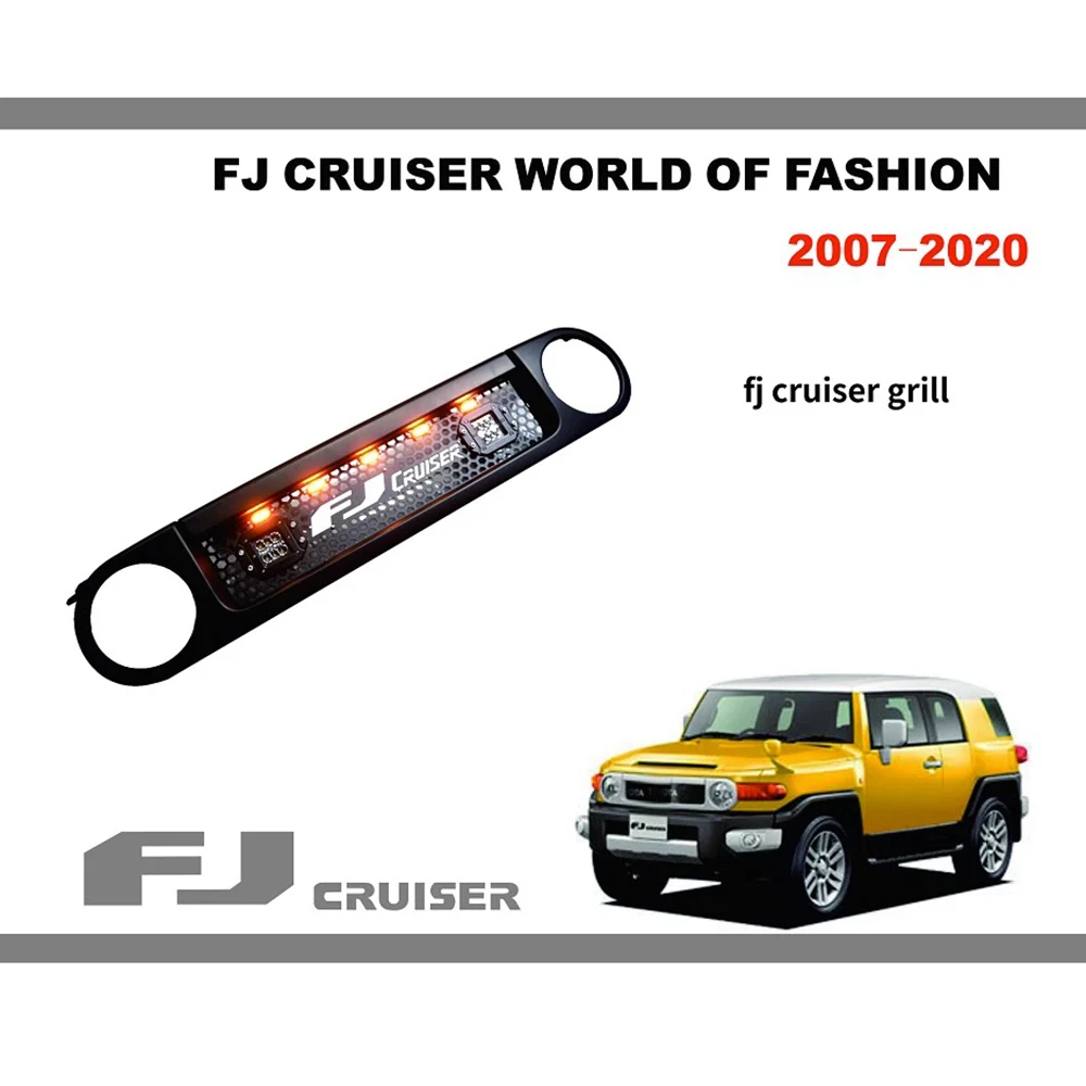 TOYOTA FJ クルーザー　グリル トヨタ FJクルーザー FJ Cruiser 07-20 Grill CS スタイル