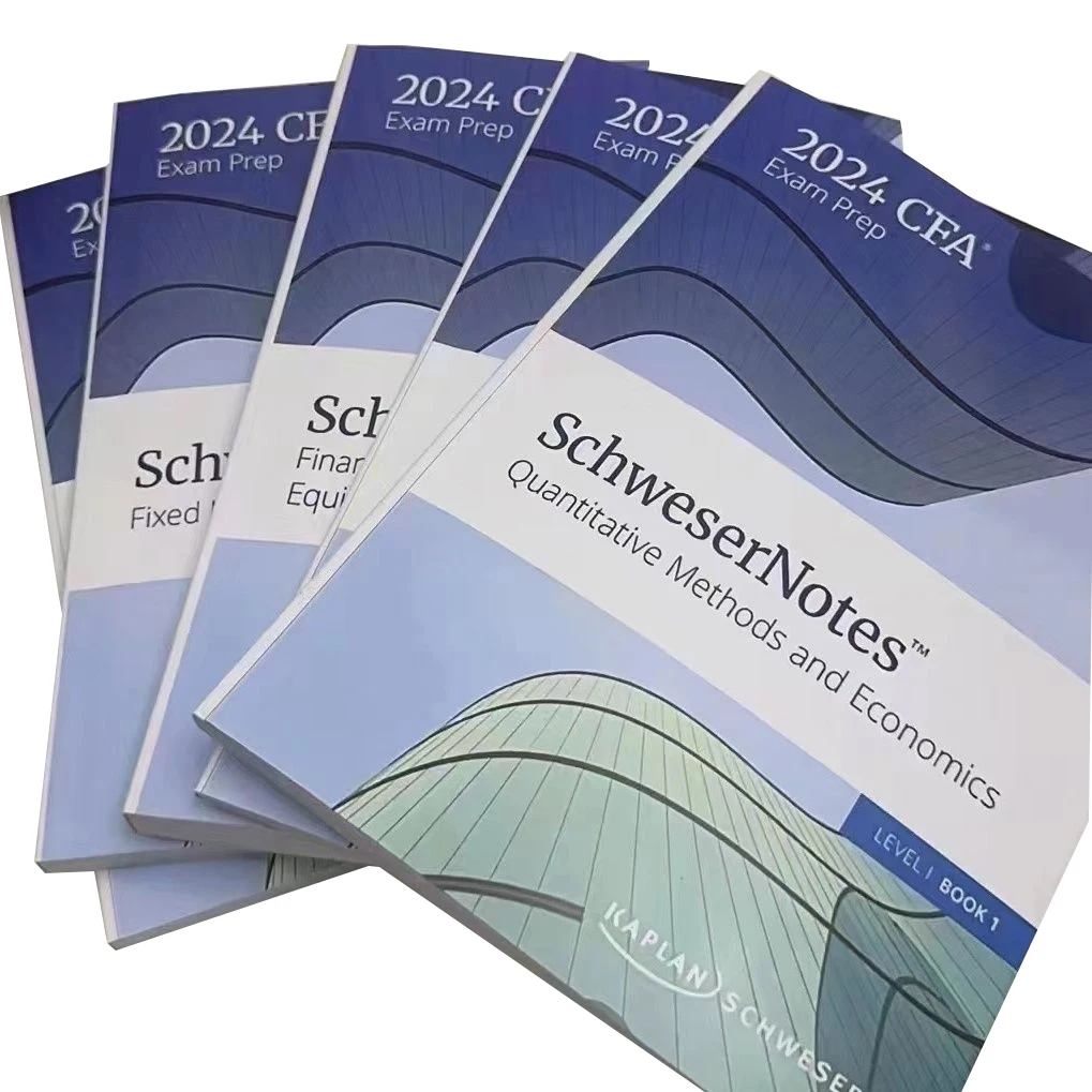 2024年版CFA Level2 Schweser Note 5冊+1枚 2024年版CFA Level2 Schweser Note 5冊+1枚
