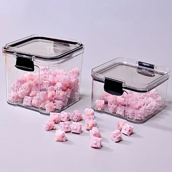 키보드 스위치 컨테이너 보관함, PC 폴리카보네이트 스위치 박스, 기계식 키보드 460, 700ml