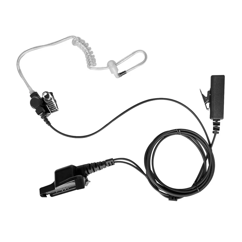 for Motorola Walkie Talkie with Acoustic Tube and Mic, XTS2500 Earpiece, PTT Surveillance Headset, Radio, XTS5000, XTS3000