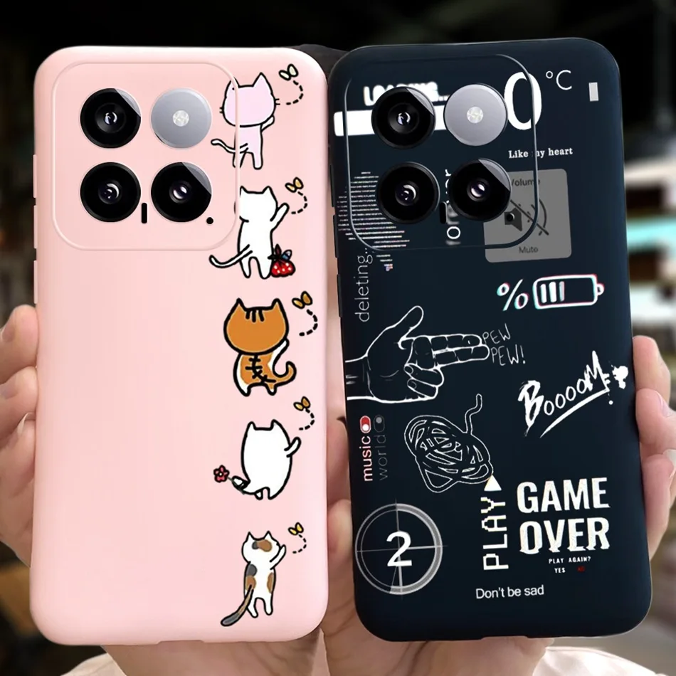 Cute Love-Heart Candy Color Soft Silicone Protective Phone Case