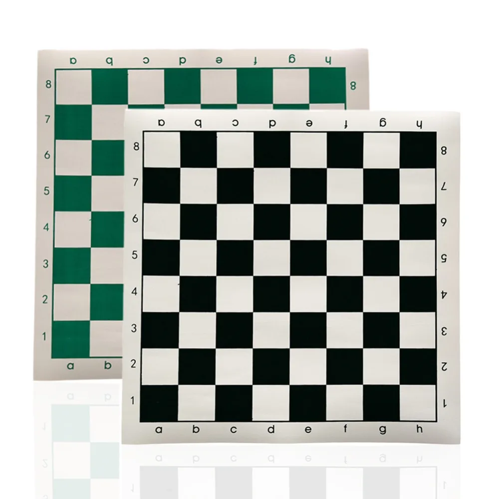 Board Game Foldable Chess Board Table Games Folding Chess Board Chess Pieces and Board 34.5x34.5cm/42x42cm Cotton+PU Leather Tournament Educational Chess Board For Children's Educational Games for board game,foldable chess board,table games,folding chess board,chess pieces and board