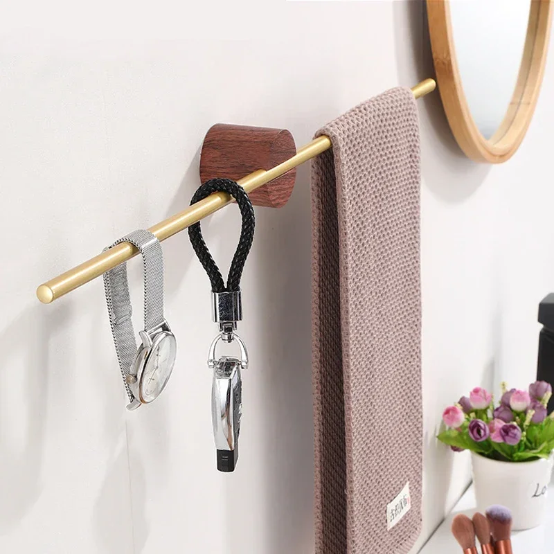 Movable Towel Holder Wall Towel Bar Space Aluminum Bathroom Shelf Kitchen Storage Rack Acessorios Shelf Kitchen Storage Rack