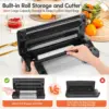 Sealer Machine Powerful Wide Seal Food Sealer with Bags Storage and Build-in Cutter 3