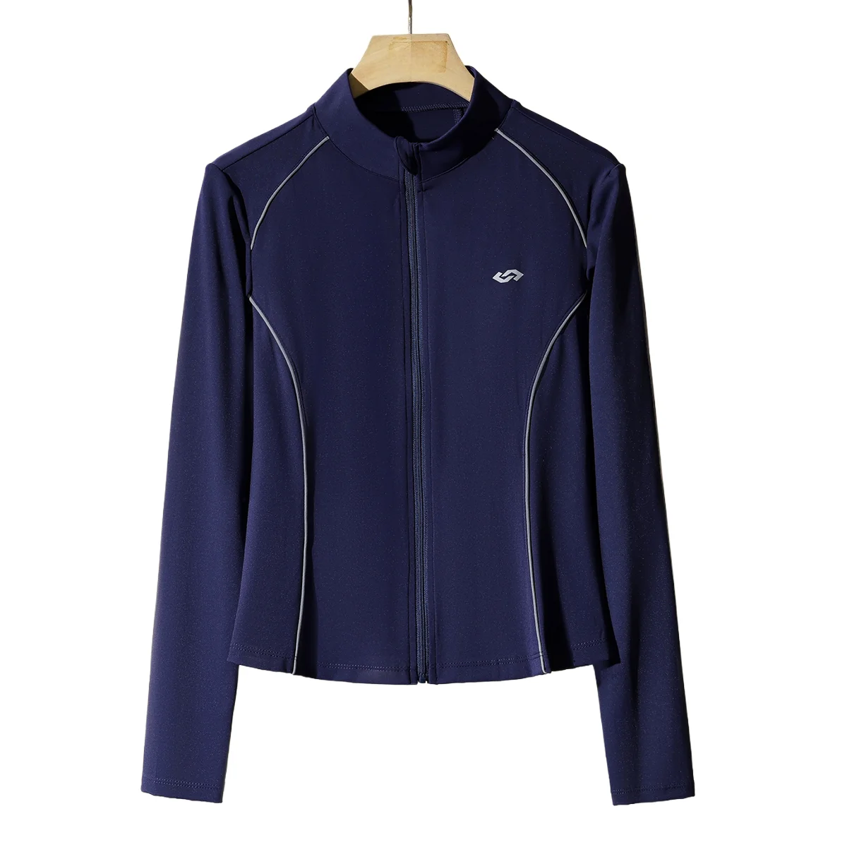 DRUR Women's Slim Fit Yoga Jackets Full Zip Long Sleeve