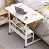 Simple Laptop Desk Lazy Bed Desk Learning Simple Small Table Learning Table Movable Bedside Adjustable Portable Laptop table 3