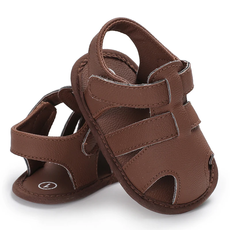 0-18M Baby Walking Sandals - Breathable Anti-Slip Soft Sole Shoes for Newborn Boys & Girls, Summer Infant First Walkers S3a99cd4ec0604a0fa3b9920e52d3e4baC