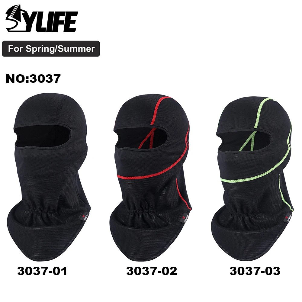 Summer Breathable Balaclava Motorcycle Full Mask Motorbike Cycling