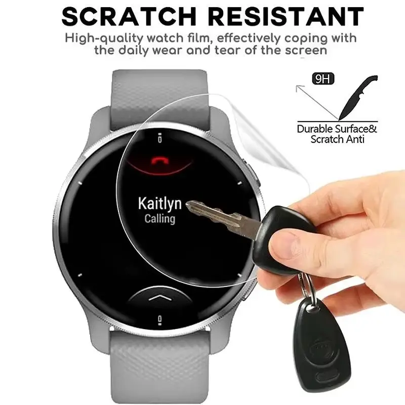 Garmin Forerunner 165 235 255 55 945 255s 955 935 Forerunner 745 스크래치 방지 화면 보호기 용 3Pcs 하이드로 겔 필름