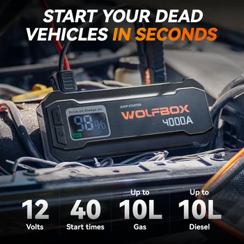 4000A Portable Jump Starter 2