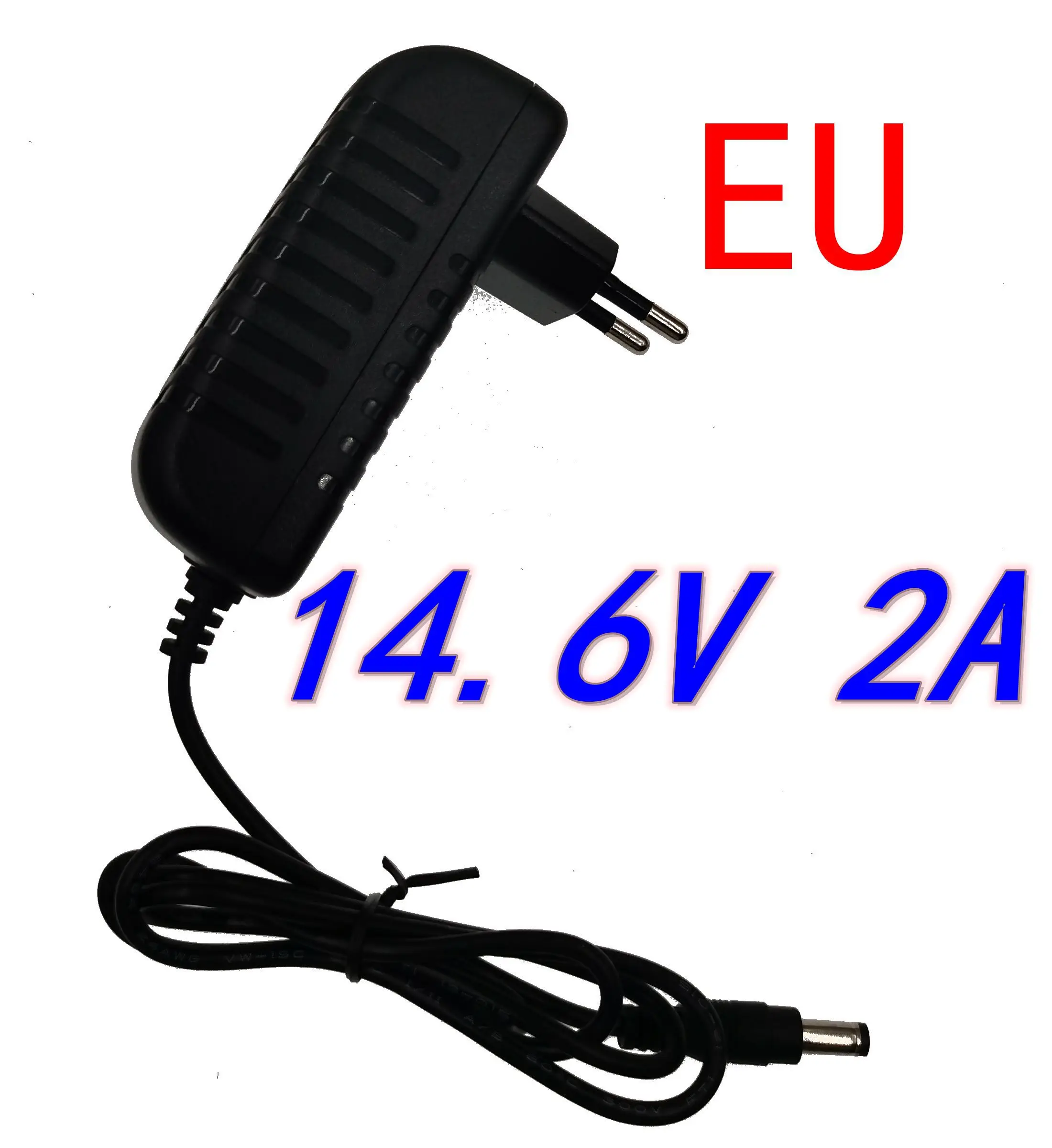 Smart Charger 2A for 4S 12.8V LiFe LiFePO4 Battery Pack 14.6V EU/US Plug