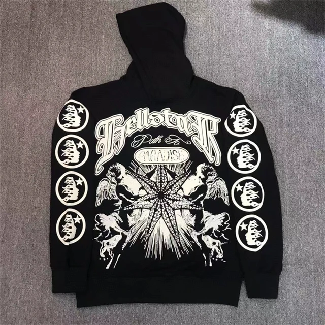 Oversized 2023FW Hellstar Vintage Crack Print Pullover 1:1 Men Women High  Street Hoodie Long Sleeve Sweatshirt - AliExpress